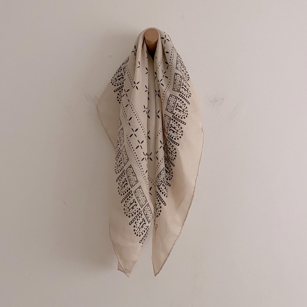 Ozma silk square scarf